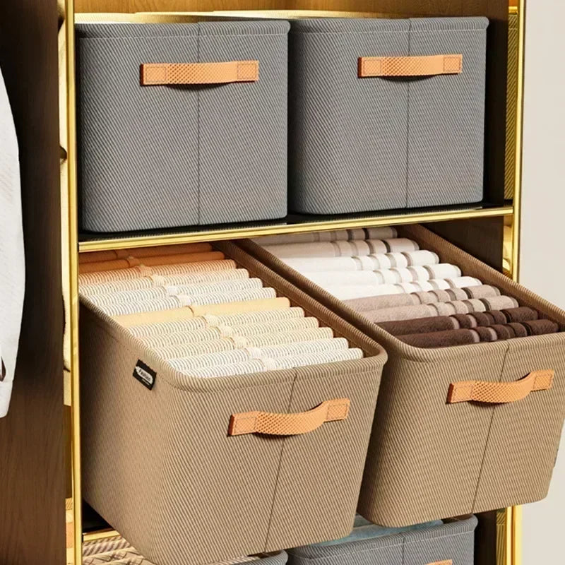 Non-Woven Clothes Storage Box – Wardrobe Drawer Organizer Clothes Storage Box Zpaxo