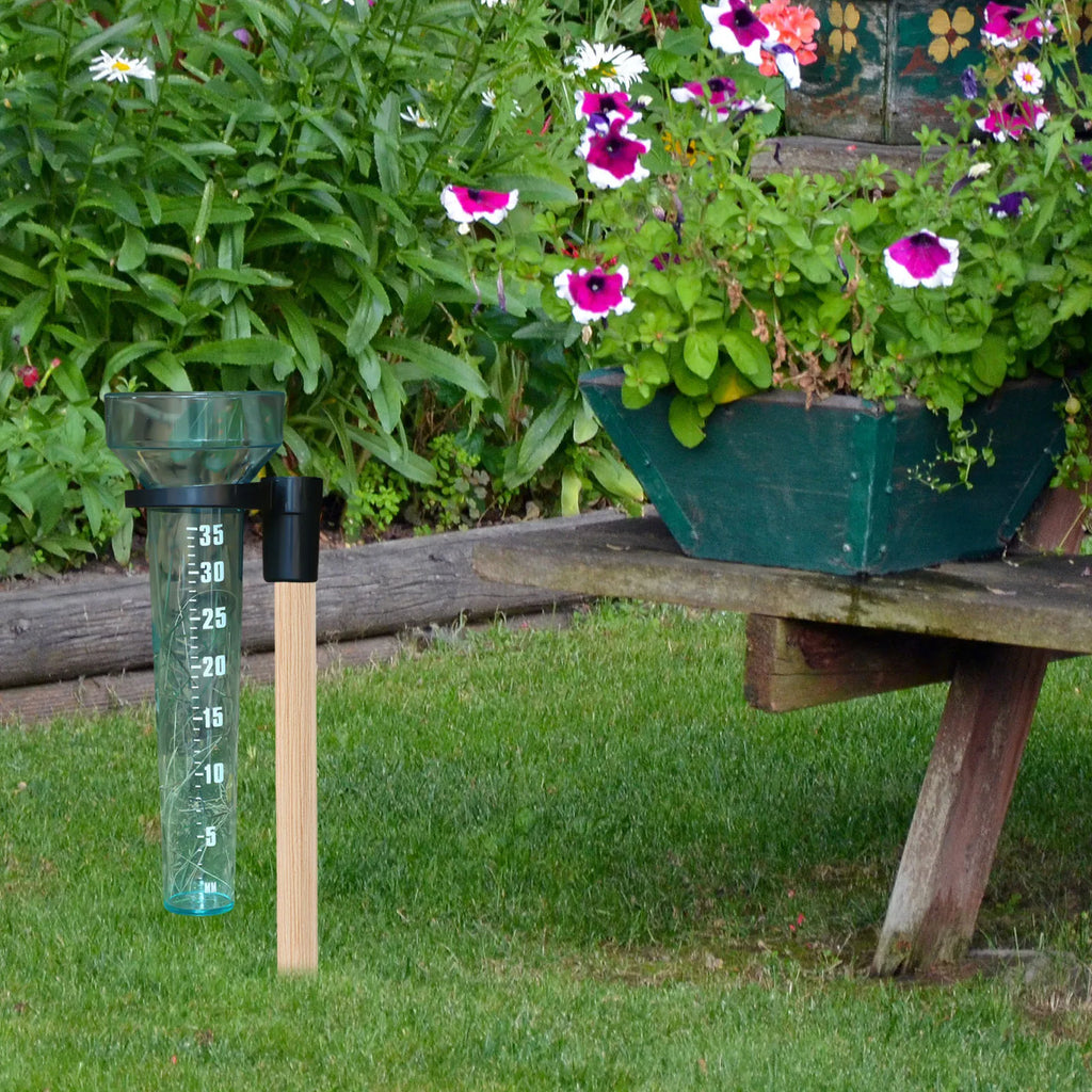Rain Gauge Rainwater Meter Plastic Water Measurement Cup Tool Outdoor