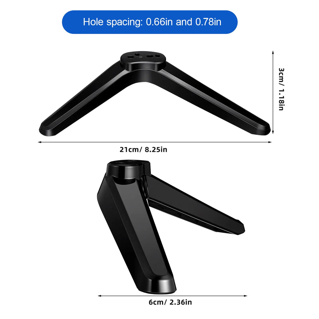 TV Stand Mount 32- Screens Bracket Stable Non-slip Base Tabletop