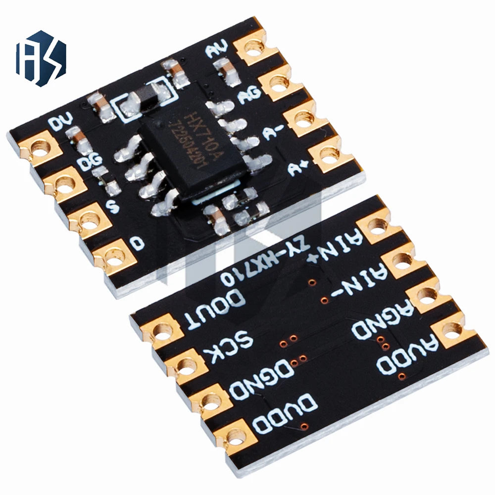 HX710A 24-Bit High Precision ADC Module, 2.5V-5.5V Dual-Wire Single-Channel A/D Sampling Module Zpaxo