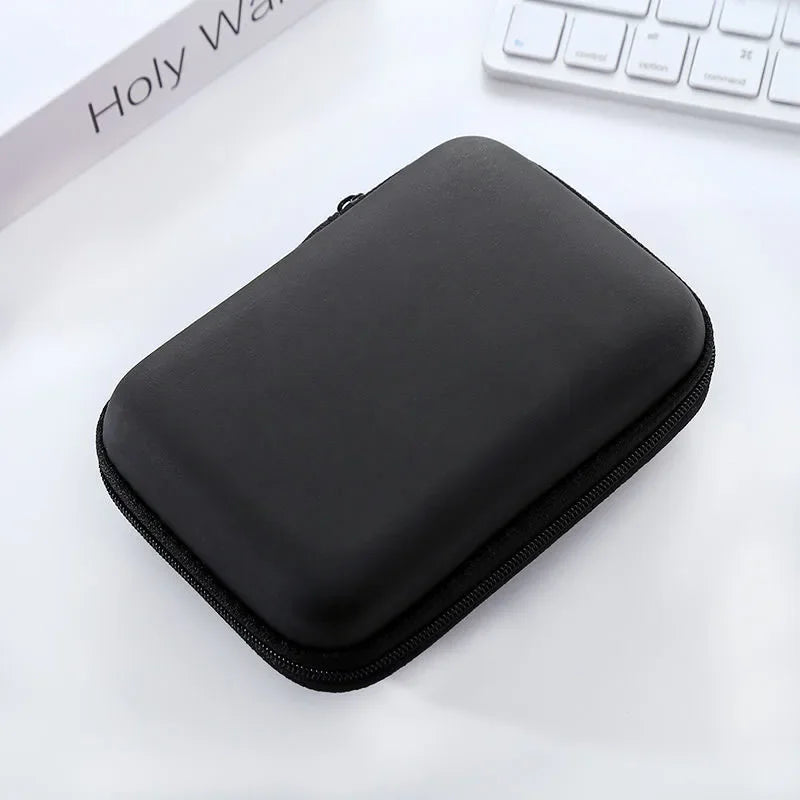 EVA Hard Shell Earphone & Cable Organizer Bag | Zpaxo Cable Organizer Pouch Zpaxo