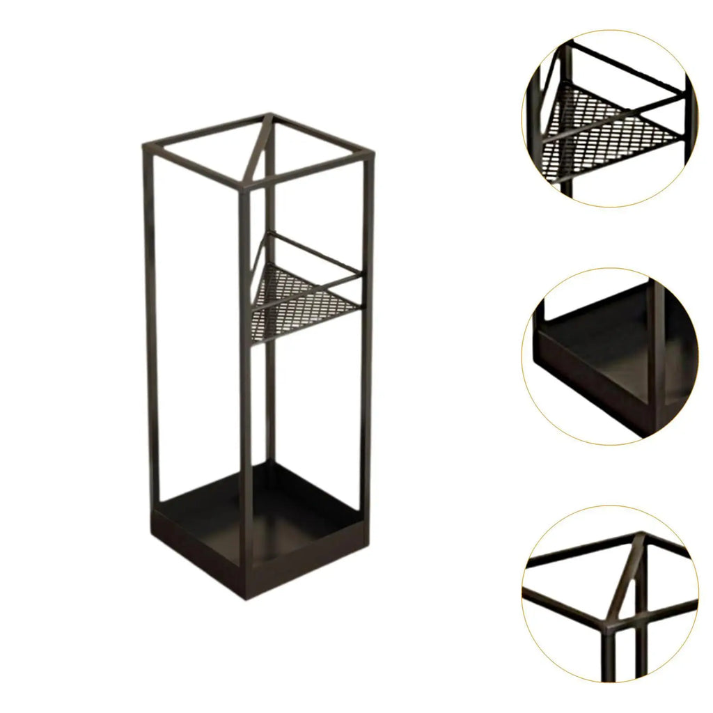 Umbrella Stand Umbrella Organizer Convenient Portable Organizer Container Large Umbrella Hollow Storage Rack Holder Space Saving Zpaxo