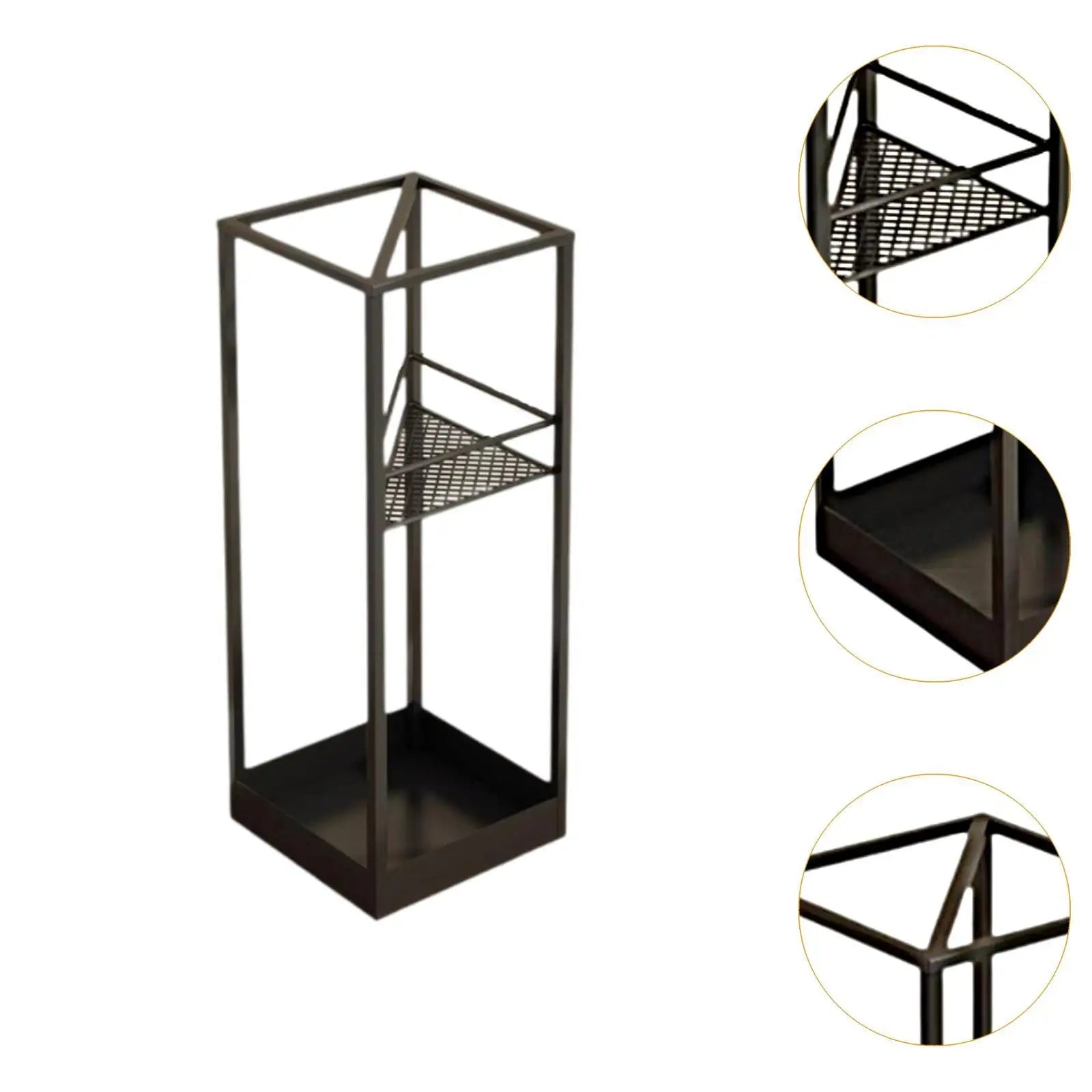 Umbrella Stand Umbrella Organizer Convenient Portable Organizer Container Large Umbrella Hollow Storage Rack Holder Space Saving Zpaxo