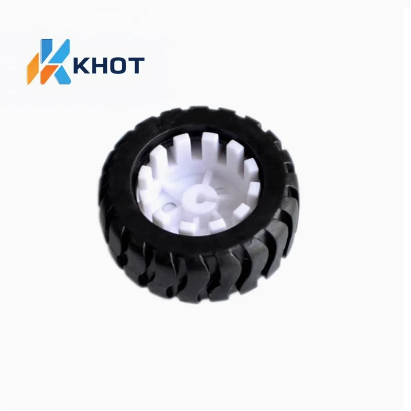 D-axis Rubber Tire Robot Accessory Tracking Car Model Wheel N20 Zpaxo Default Title
