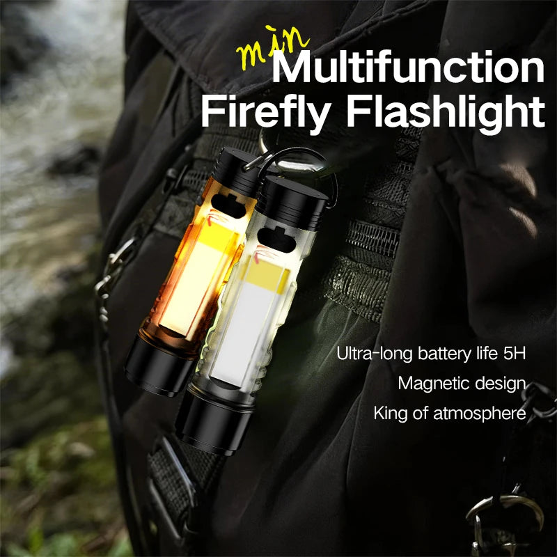 Mini Keychain Light Multifunctional Outdoor Portable Work 5050