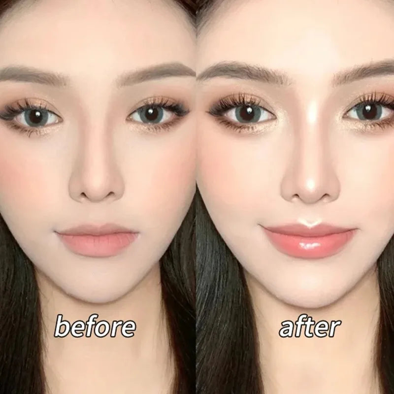 Single Matte Highlighter Palette White Beige Face Nose Brightening Contour Makeup Eye Shadow Lying Silkworm Rouge Powder Palette Zpaxo