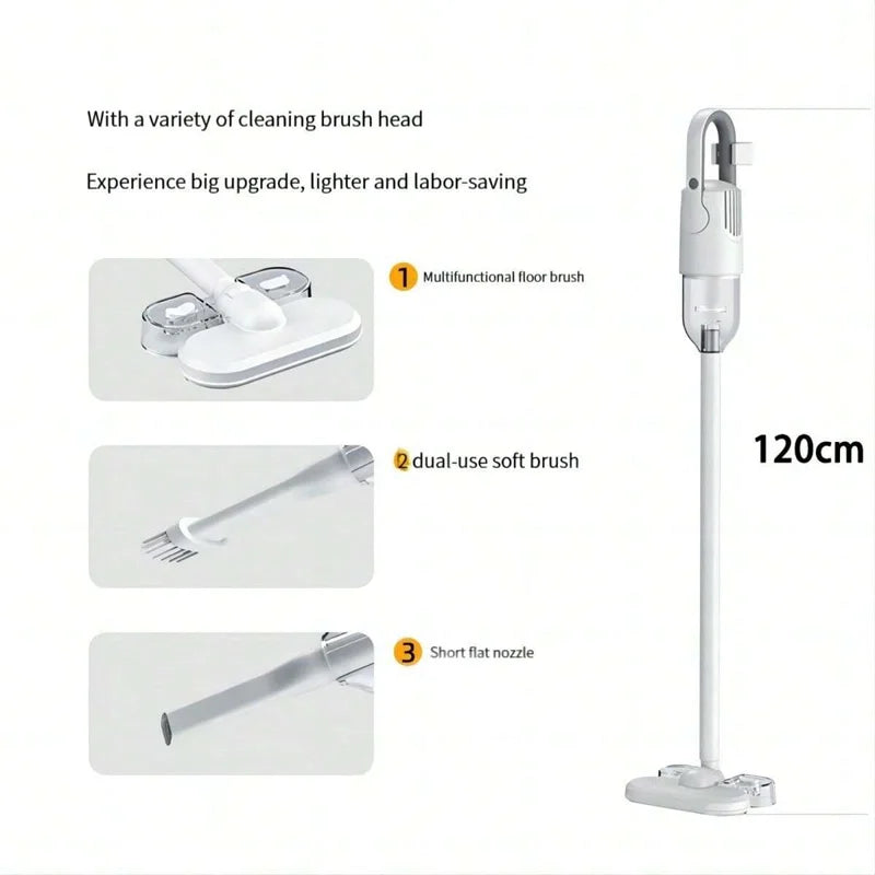 15000Pa Portable Handheld Vacuum Cleaner Household Rechargeable High Power Corded Vacuum Cleaners Wet Dry Dual Use Zpaxo