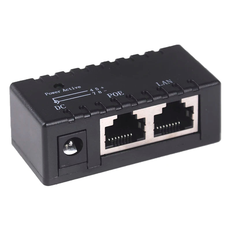 1000Mbps 5V 12V 24V 48V 1A POE Injector Power Splitter IP Camera Zpaxo 1pcs