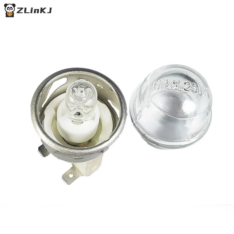 ▶1Pcs 25W/40W E14 Oven Light Bulb 220-240V Safe Halogen Oven Lamp High Temperature 500℃ Resistant Dryer Microwave Light Bulb Zpaxo