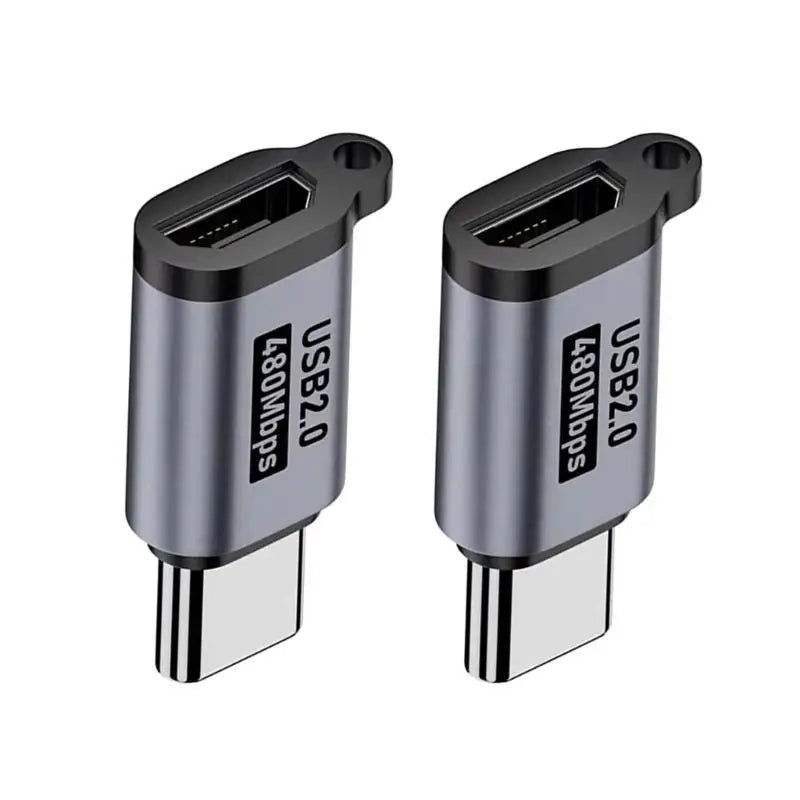 652F USB to Type C Adapters Optional for Seamlessly Device Connection and Fast Charging with Durability PVC Aluminum Alloy Zpaxo
