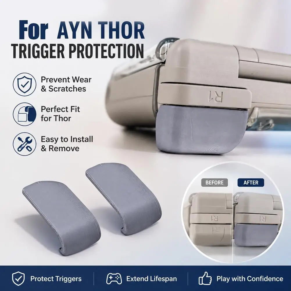Extended Trigger Key Caps for AYANEO THOR | Protective Cover Trigger Key Caps Zpaxo