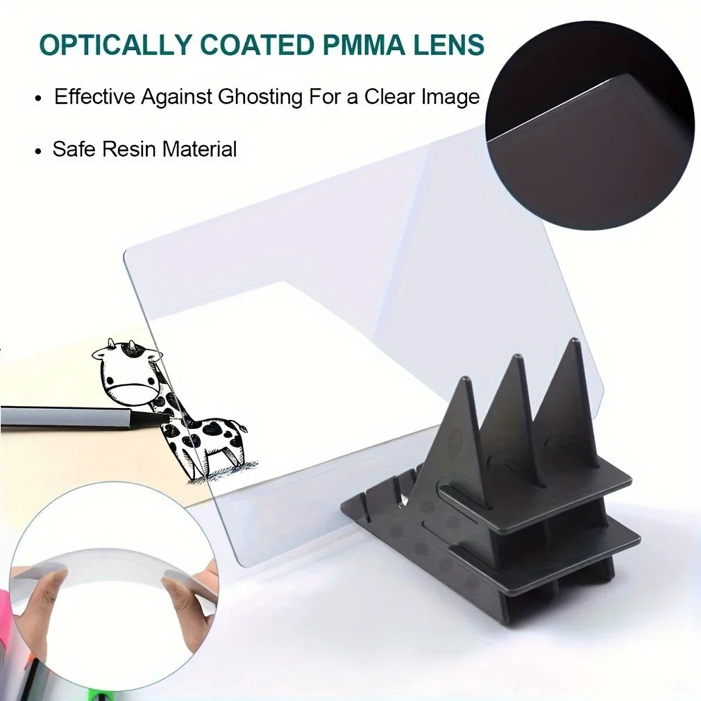 Optical Clear Drawing Board Portable Tracing Image Draw Projector