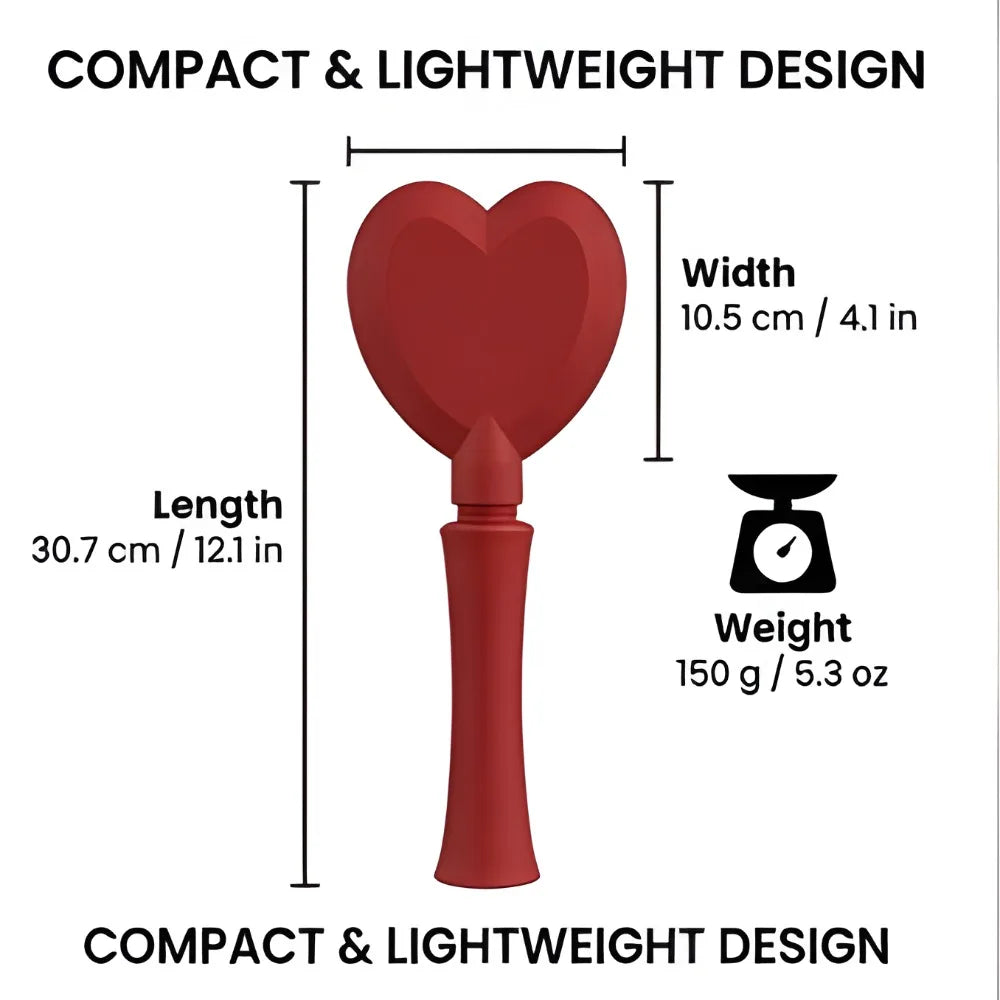 Creative Red Heart Wand Contactless Payment Magical Tap Pay Credit