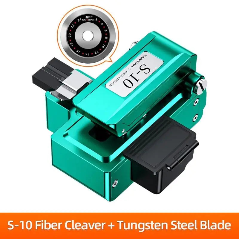 652F Professional Stepping Fiber Opticals Cleaver Cables 48000 Cut Zpaxo