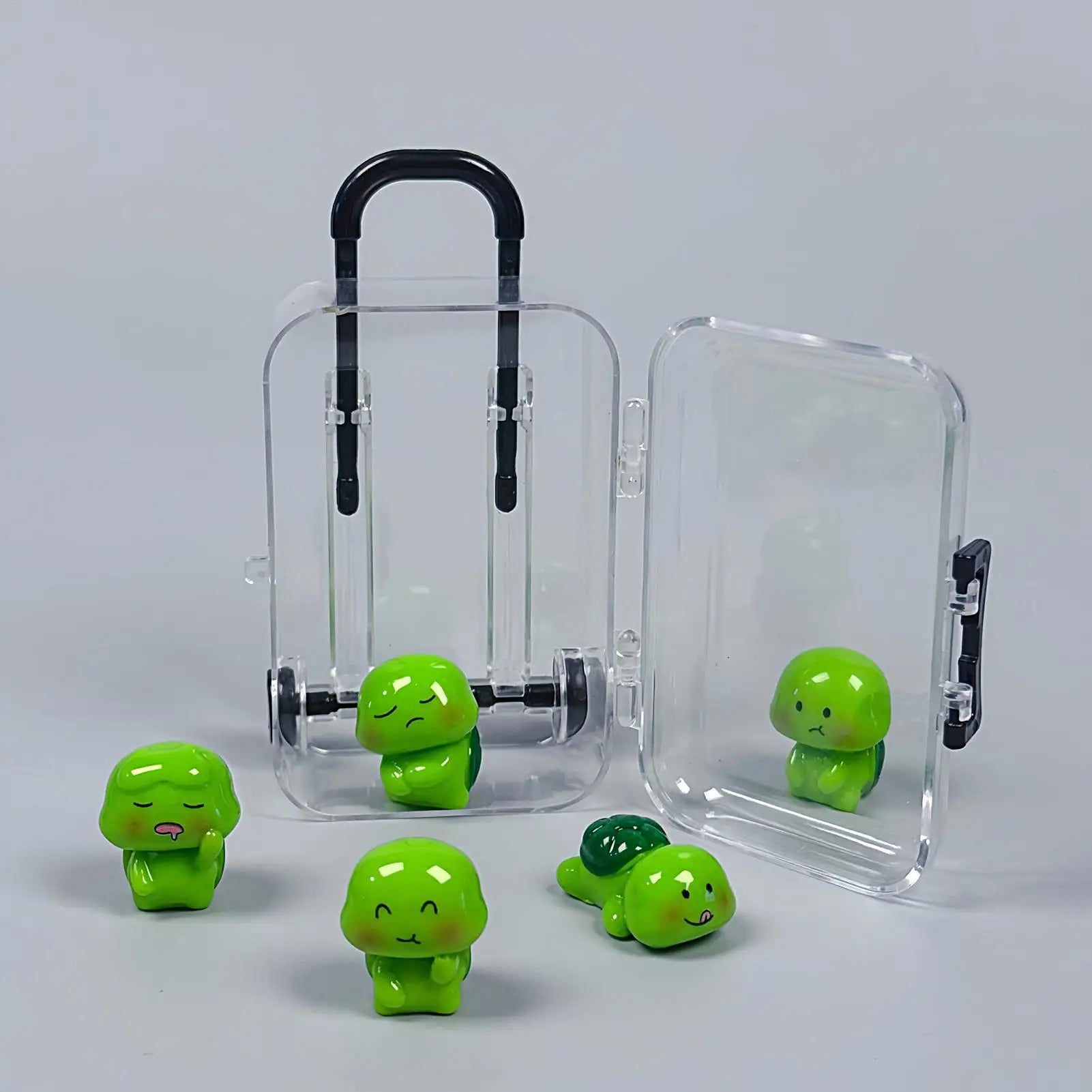 Mini Resin Turtles Tiny Animal Statues Miniature Landscape Ornament