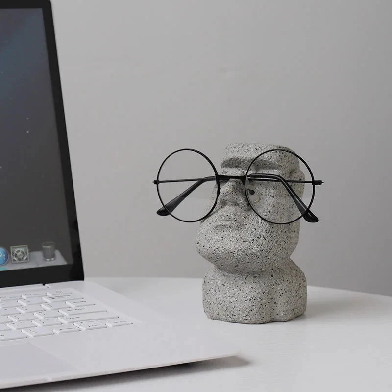 Fun and Creative Glasses Frames, Decorative Glass Lens Holders, Office Accessories, Figurines, Room Decor, Home Desk Ornaments