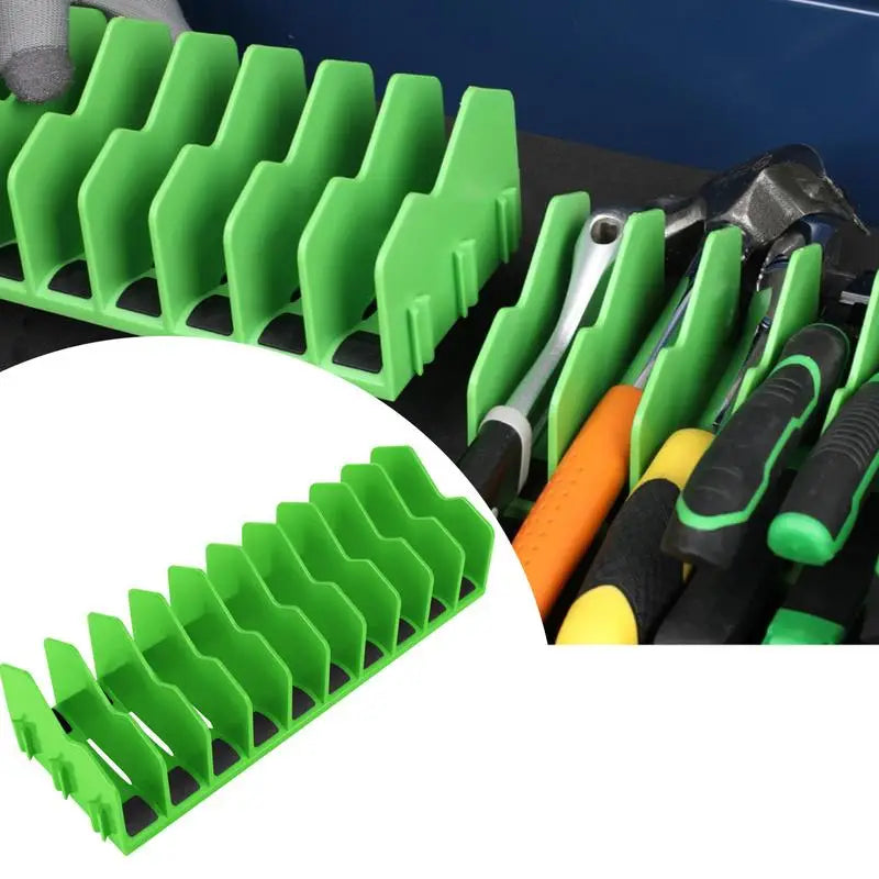 Plier Organizer Holder Cutter 10Slot Pliers Drawer Toolbox Storage