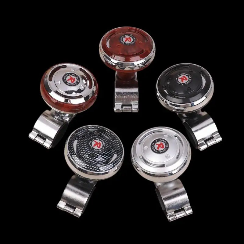 Universal Car Booster Ball Steering Wheel Power Handle Knob Rotating Zpaxo