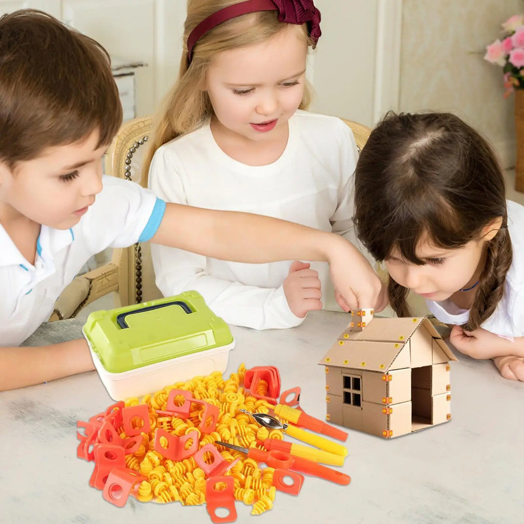 Cardboard Cutting Tools For Kids Cardboard Cutter Tools For Kids Educational Learning Construction Toys For Son Boys Family Zpaxo