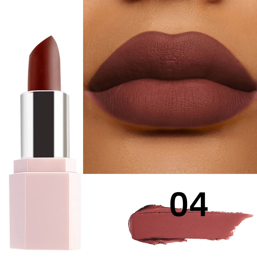 21 Colors Matte Velvet Lipstick Waterproof Long Lasting Lip Glaze