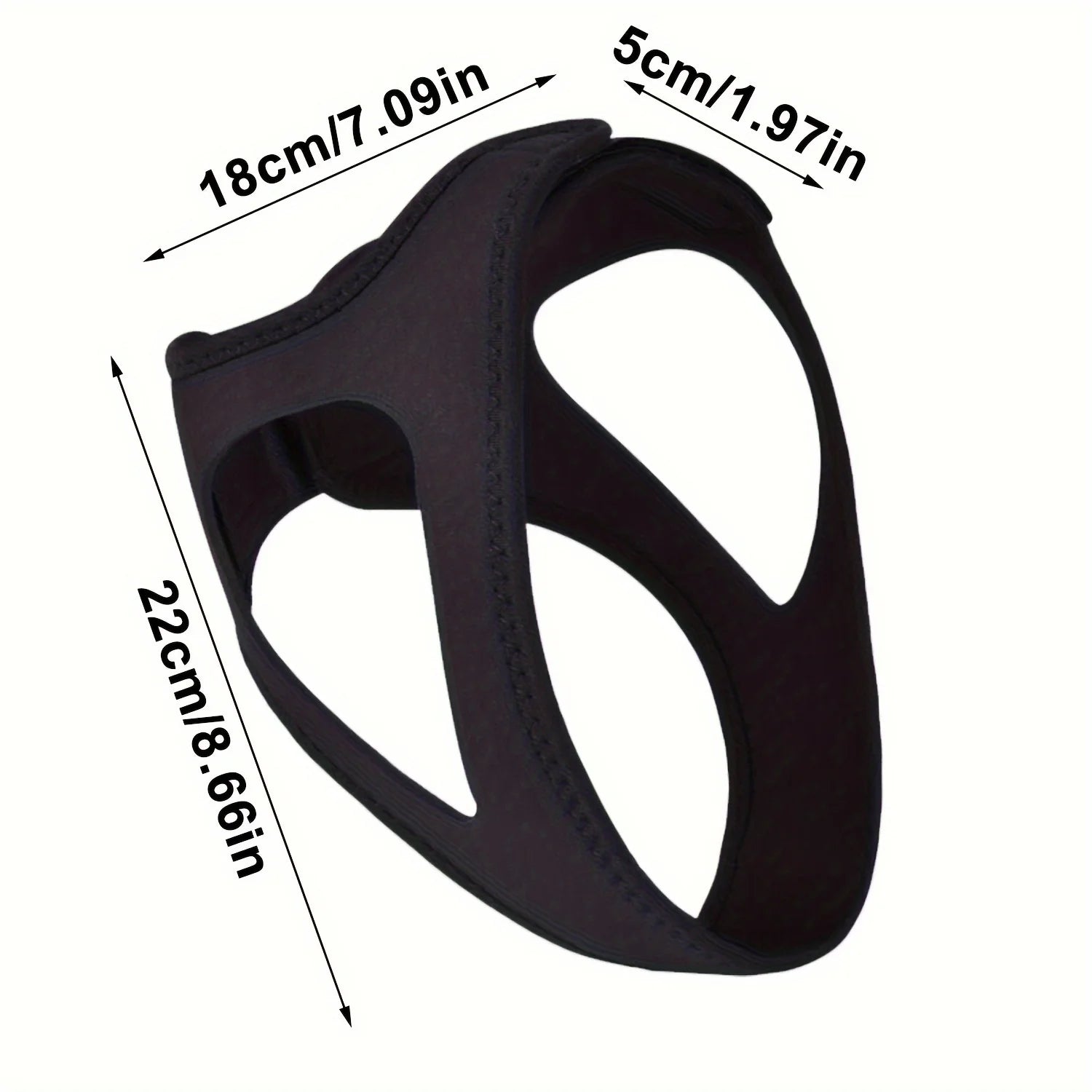 Neoprene Anti Snoring Chin Strap Stop Snore Jaw Belt Stopper Sleep