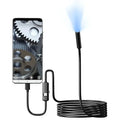 7mm Waterproof Endoscope Borescope Camera – Type-C LED Inspection Borescope Camera Zpaxo black 1.5m
