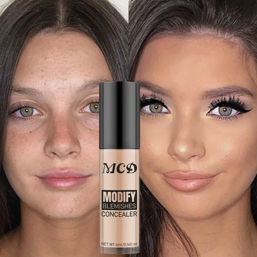 8 Colors Liquid Foundation Effective Concealer Waterproof Profession