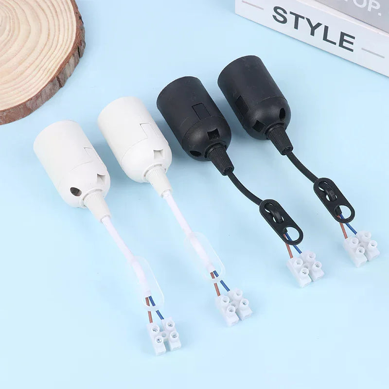 E27 Lamp Holder Construction Socket Cable Site Renovation Lighting Zpaxo