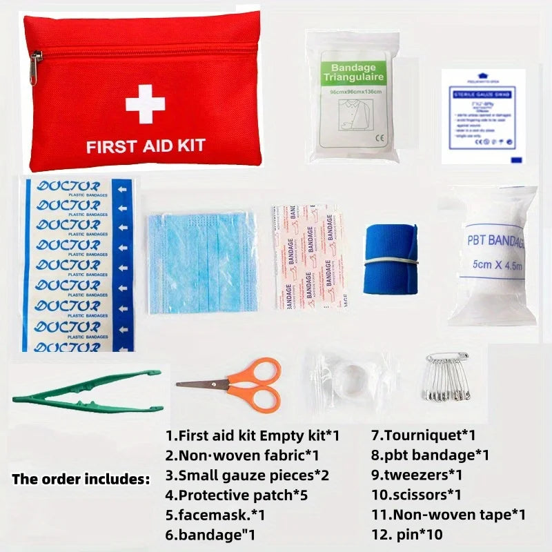 First Aid Multi-purpose Emergency Medical Portable Bag Outdoor
