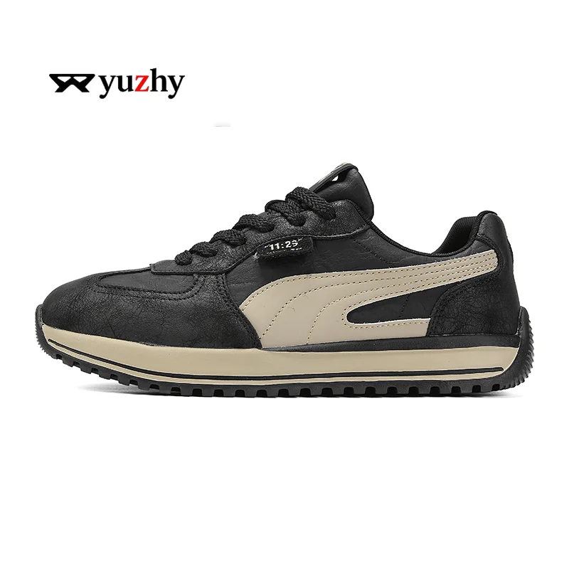 Men's Casual Sneakers Luxury Trainer Shoes Breathable Race Running