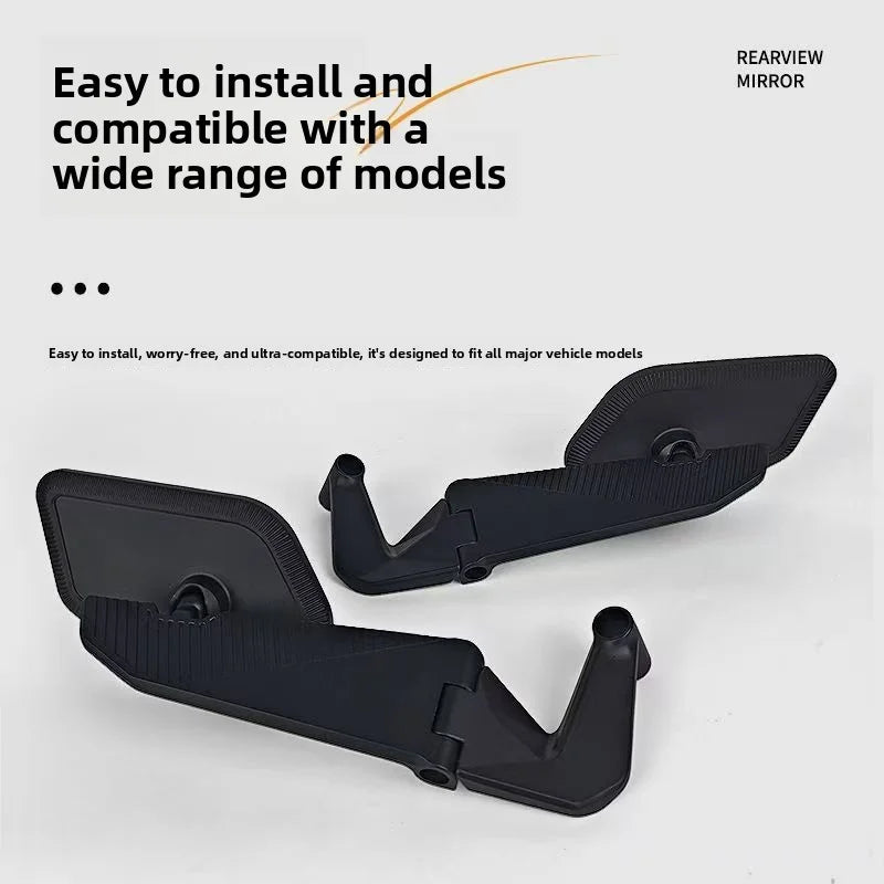 Folding Aluminum Rearview Mirror for Motorcycle & E-Bike