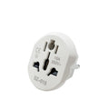 Universal EU Plug Converter FR AU US UK CN To EU Travel Adapter High Quality Home Plug Adapter 16A 250V Wall AC Electric Socket Zpaxo White