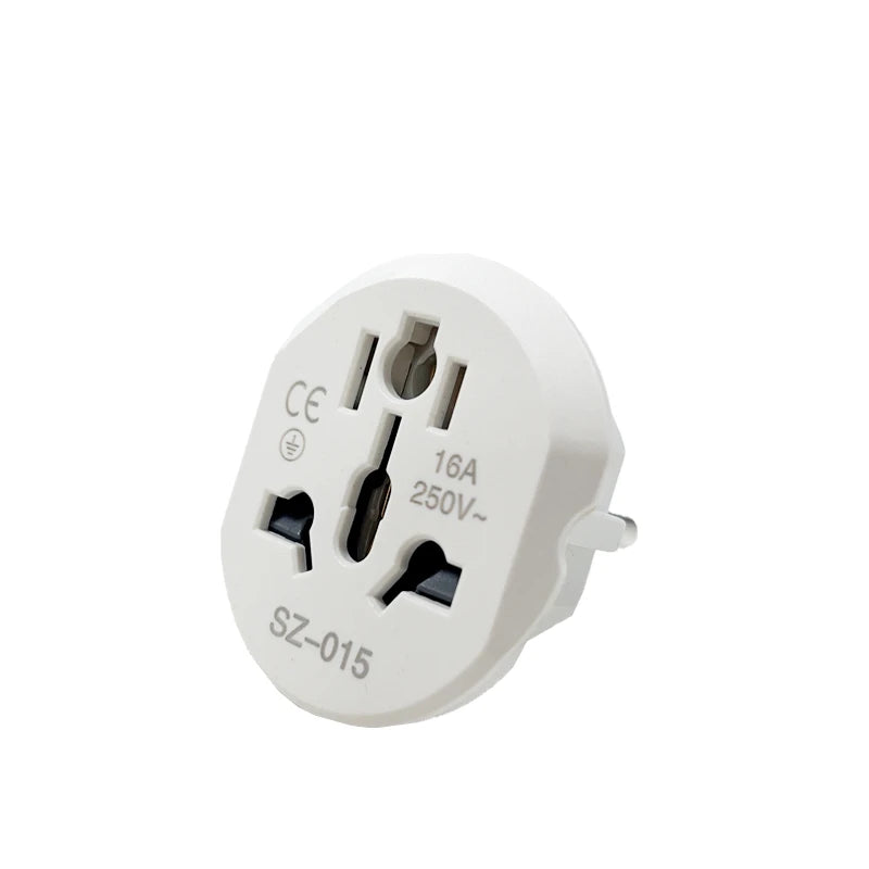Universal EU Plug Converter FR AU US UK CN Travel Adapter Home 16A