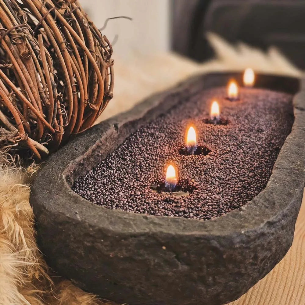 200G Black Sand Beaded Wax Candle Making Kit DIY Pearled Candle Candle Making 10PCS Wicks 2PCS Centering Devices 40 Stickers Dot Zpaxo