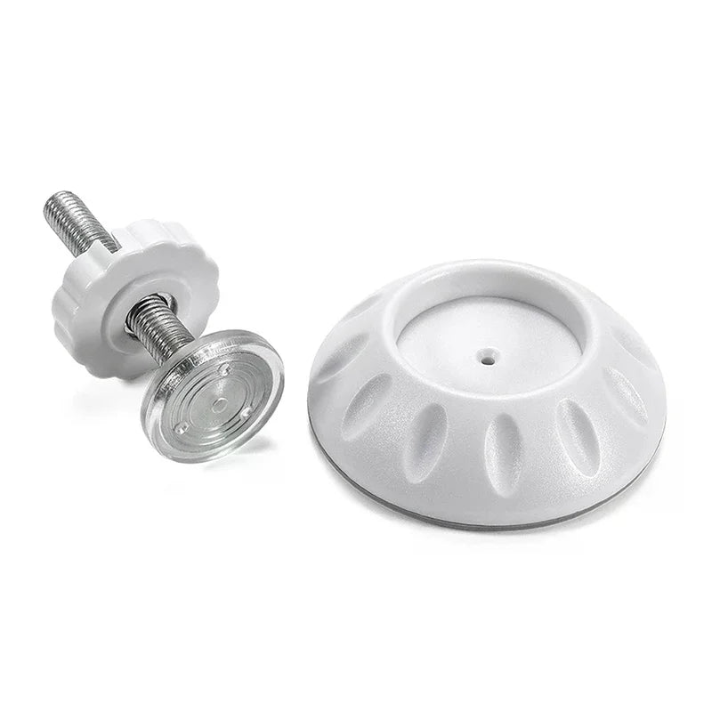 White M8 M10 Baby Gate Spare Pressure Fit Spindles Screw Bolts Safety Zpaxo