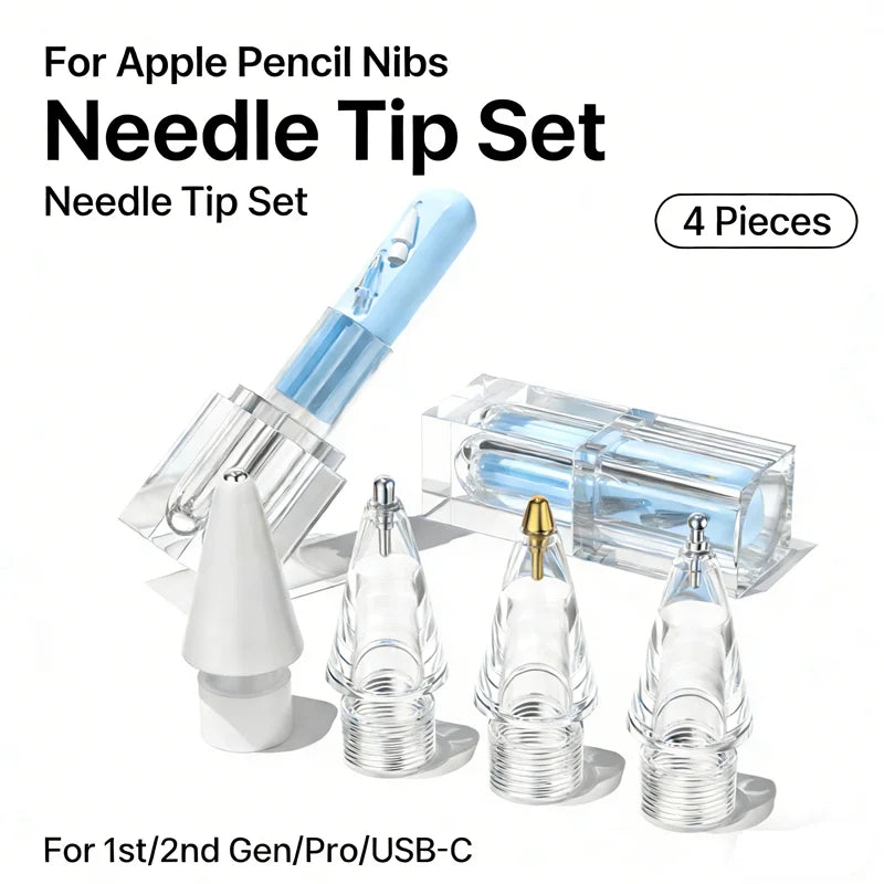 DIXSG Replacement Tips Apple Pencil 1st 2nd Gen USB-C Upgraded Ipad Zpaxo