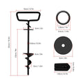 Dog Stake Heavy Duty Strong Grip Iron Strap Ground Garden Beach