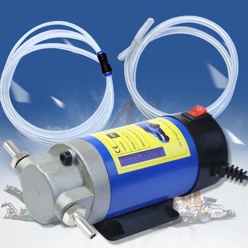 1- Min 12V 24V Electric Oil Change Pump Portable Fluid Extractor Zpaxo