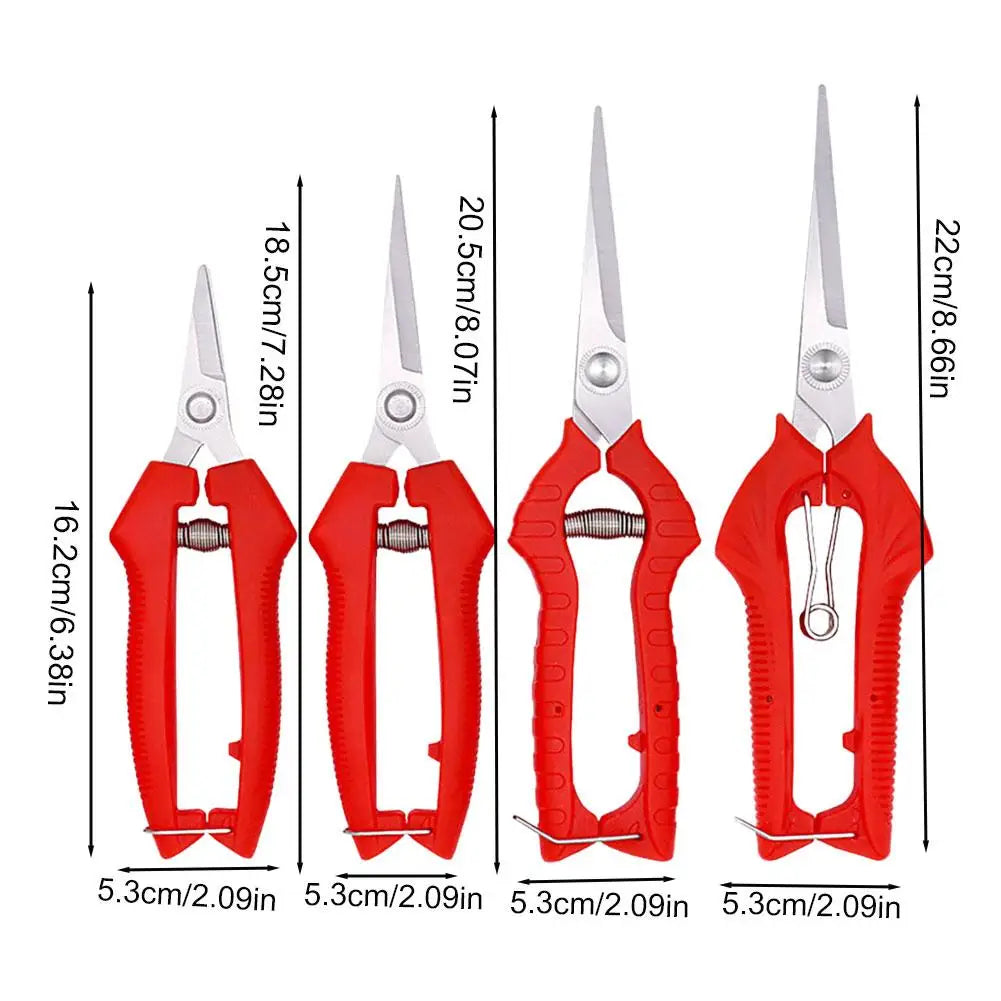 Ergonomic Pruning Shears for Fruit Trees – Stainless Steel Garden Scissors Pruning Shears Zpaxo