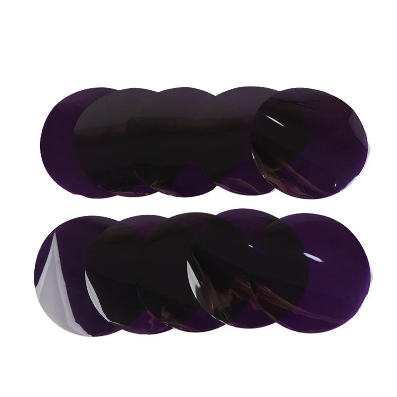 5 Lamp Correction Film Self Adhesive Transparent Filter Sheets Light Zpaxo Roland Purple 10pc