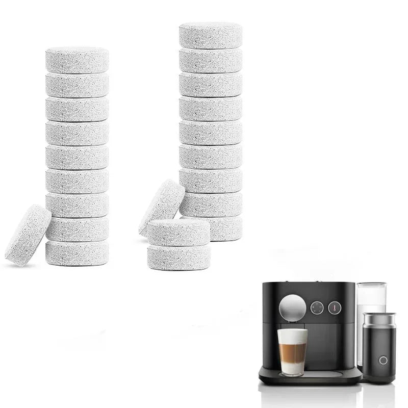 Coffee Machine Cleaning & Descaling Tablets – 10/30/60 Pack