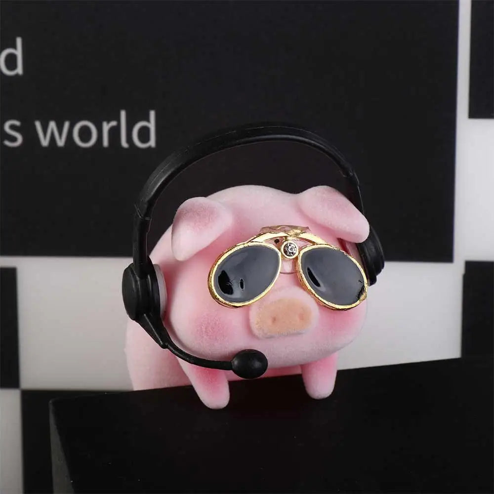 Accessories Cute Dashboard Car Decoration Funny Toys Car Pendant Pink Pigger Ornament Pig Car Decoration Lucky Piggy Hanging Zpaxo