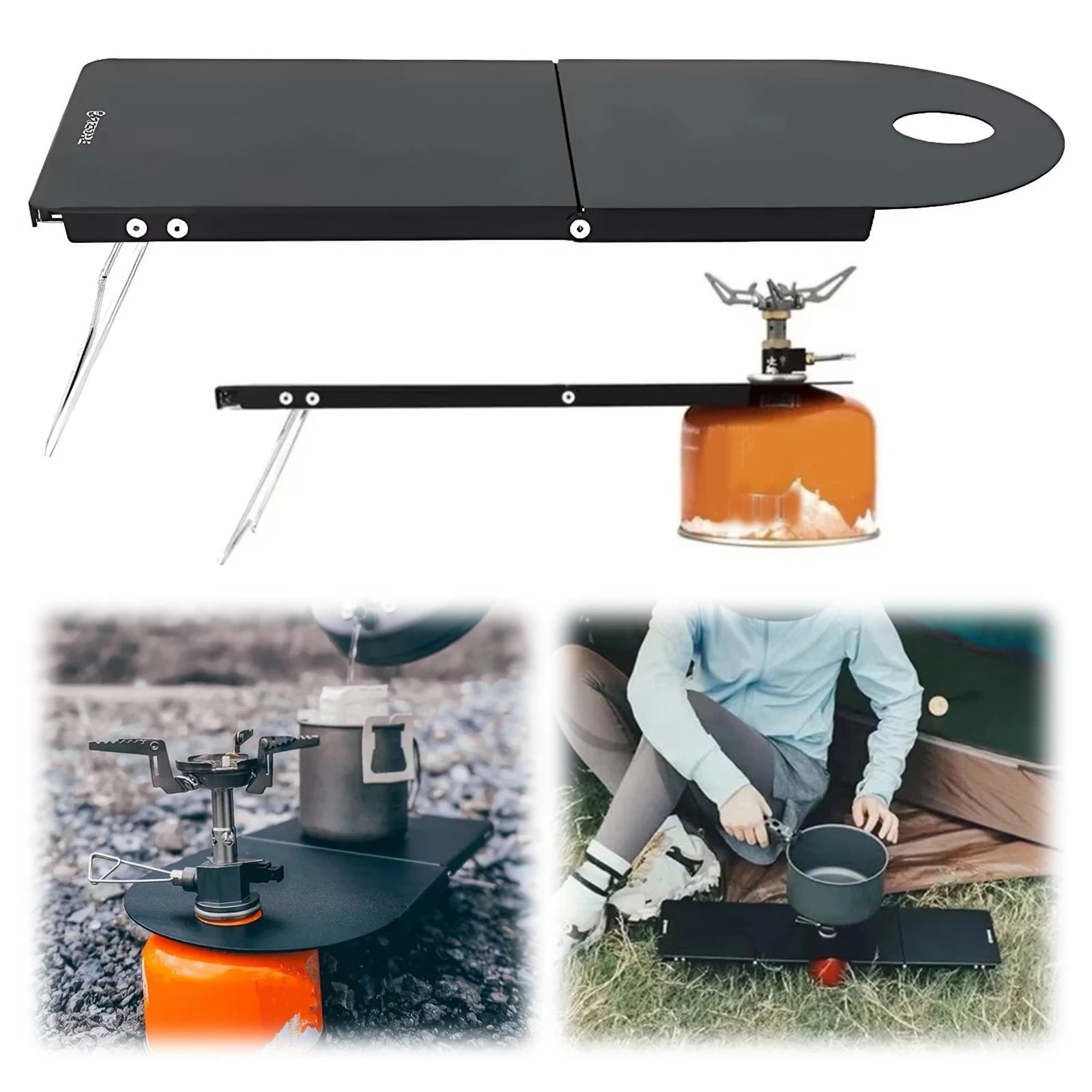 Portable Ultralight Table Multi-purpose Foldable Aluminum Desk Stove