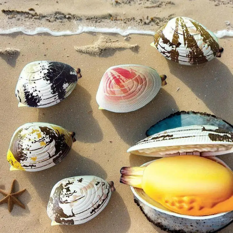 Outdoor Water Toys Clam Shaped Kids Pool Novelty Pranking Stuff Gags Zpaxo