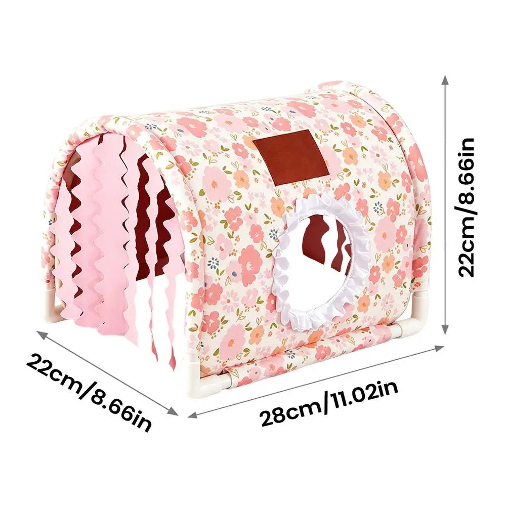 Bunny Tunnel Ventilated Hedgehog Shelter Door Shade Multiple Zpaxo Red China Mainland