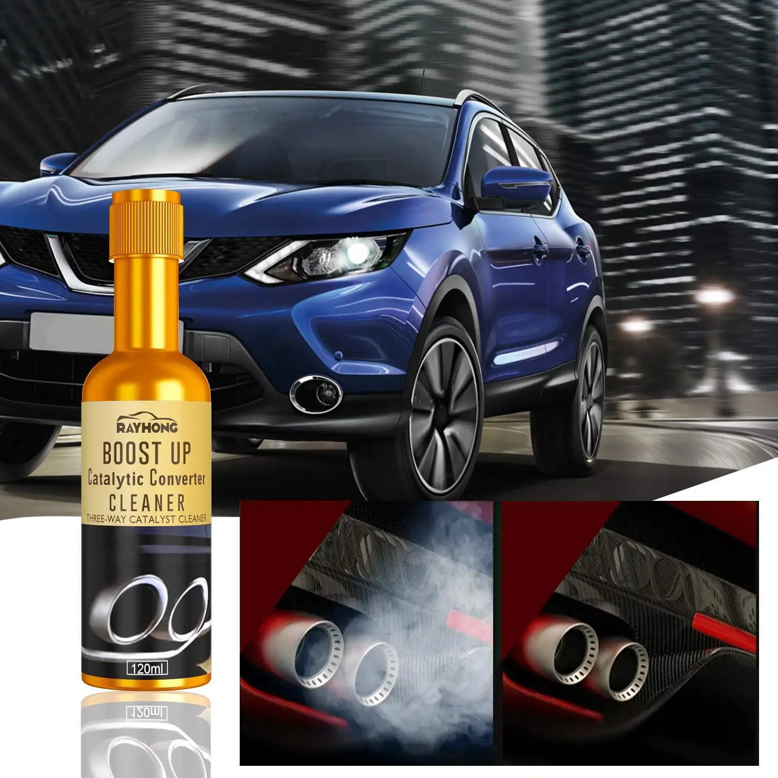 Promotion Car Catalytic Converter Cleaners Automobile Engine Boost up Csv Clean Diesel Accelerators Carbon Removal Easy Cleaner Zpaxo