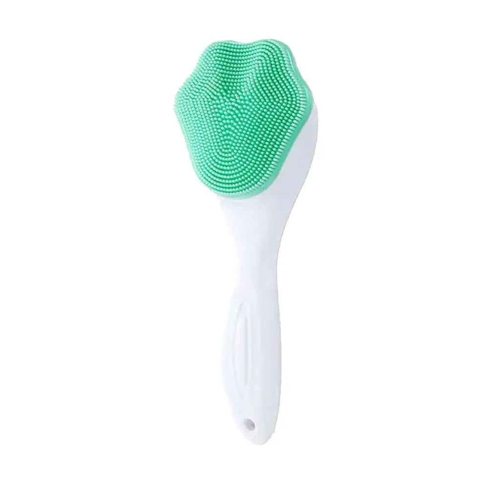 1pcs Silicone Bath Brush Facial Cleansing Exfoliating Brush Skin Massager Cat Paw Handheld Manual Facial Deep Cleansing Brush Zpaxo C