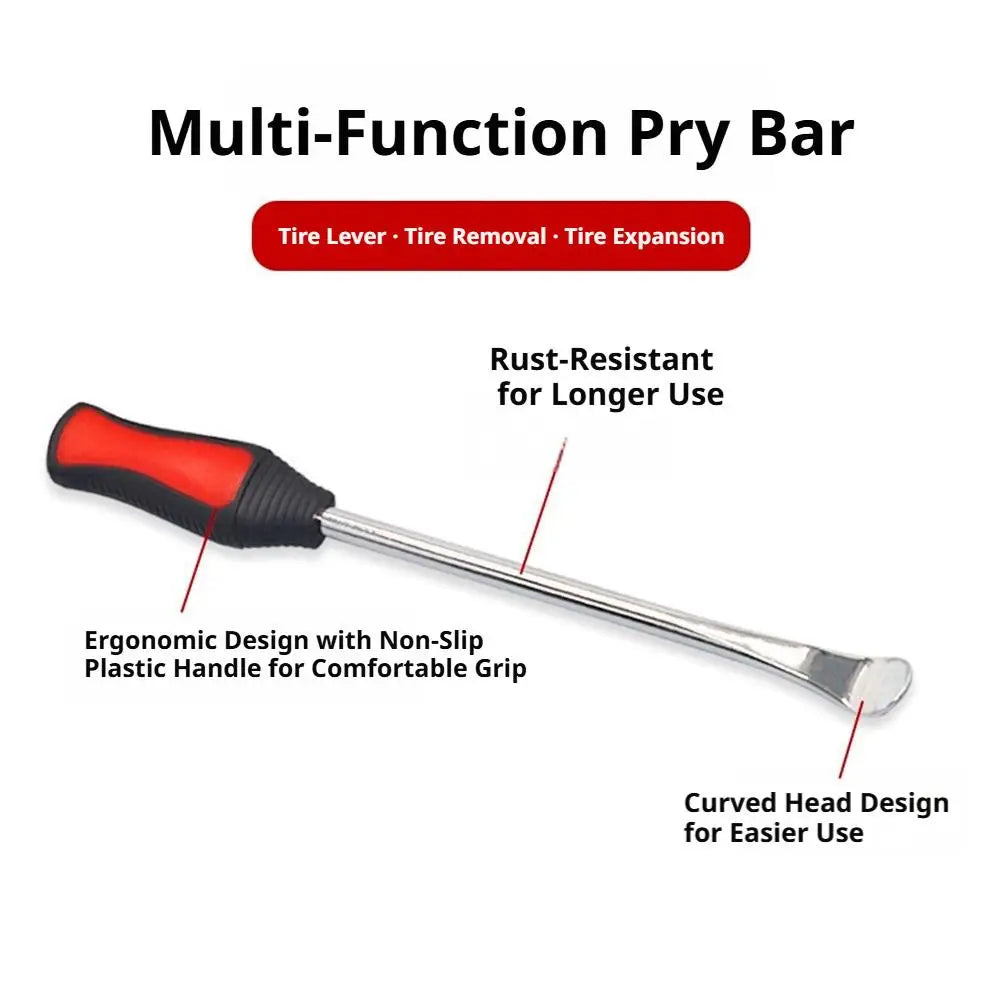 Tire Iron Spoon Lever Kit for Motorcycle, Bike & Scooter Tire Changing Tool Zpaxo