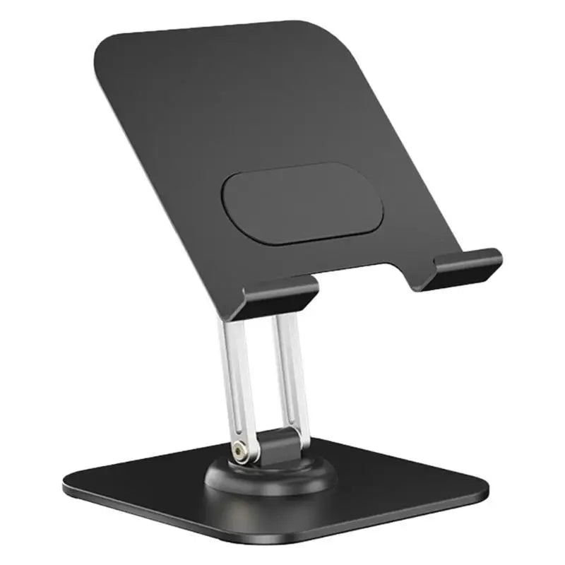 652F Phone Stand Secure and Stable Smartphone Holder with 360 Rotation Foldable Aluminum for Various Device Support Bracket Zpaxo Black CN