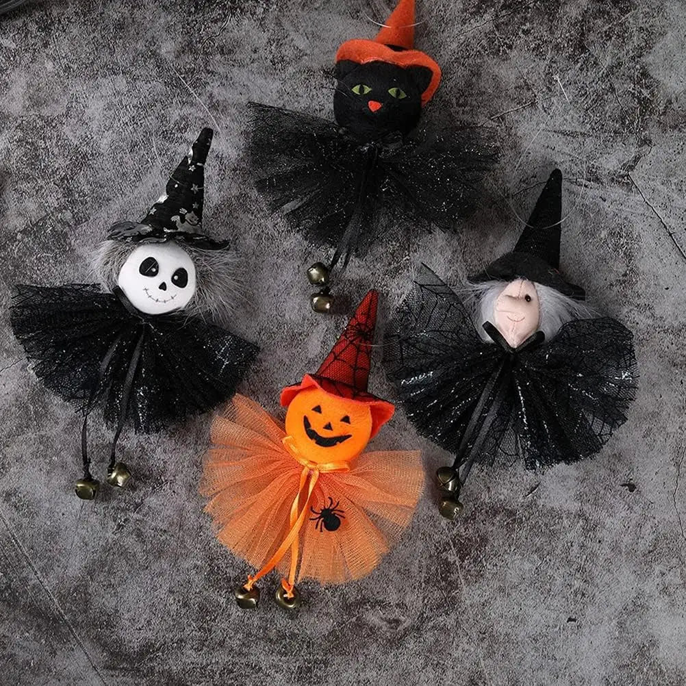 Halloween Hanging Ghost Decoration Funny Pumpkin Witch Spooky